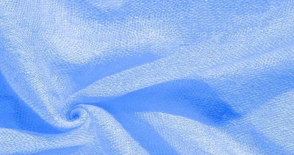 Texture, background, pattern, postcard, baby blue This silk is e — Stock Photo, Image