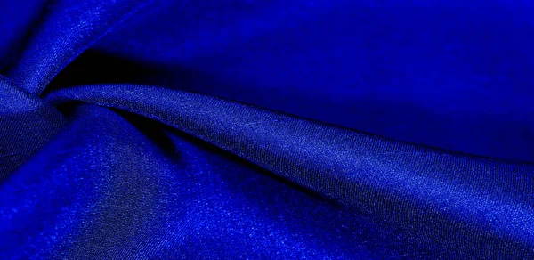 Textura, fundo, padrão, cor azul, tecido. tecido de algodão — Fotografia de Stock