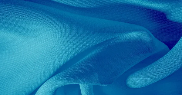 Latar belakang, pola, tekstur, wallpaper, kain sutra pucat biru — Stok Foto