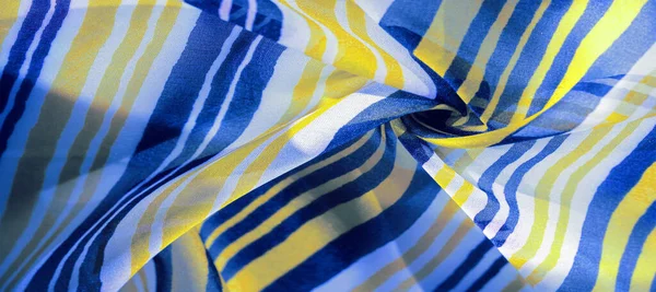 Фонова текстура. різнобарвні смугасті шовкові тканини. Мексиканське співробітництво — стокове фото