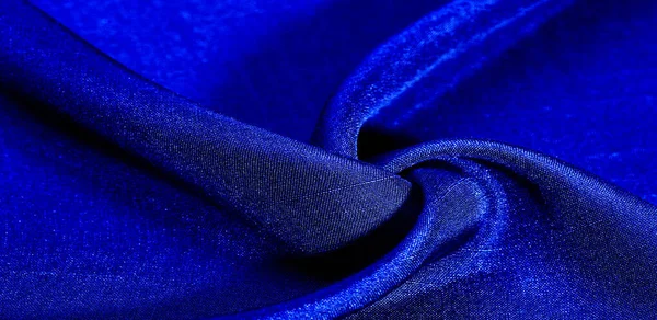 Textura, fondo, patrón, color azul, tela. tela de algodón — Foto de Stock