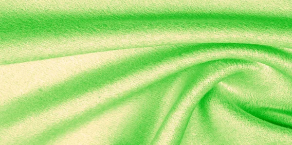 Pola, tekstur, latar belakang, wol hangat, kain hijau. Melton adalah — Stok Foto