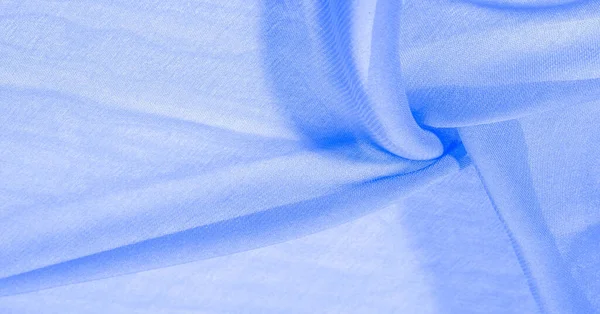 Textura, fondo, patrón, azul cian, tela de seda Esta misma l — Foto de Stock