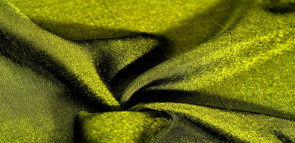 Texture, background, pattern, mustard color, fabric. cotton fabr — Stock Photo, Image