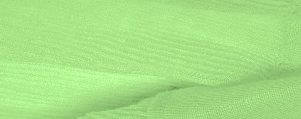 Texture, background, pattern, green silk corrugation crushed fab — Stock Photo, Image