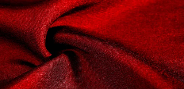 Textur, Hintergrund, Muster, rote Farbe, Stoff. Baumwollstoff i — Stockfoto