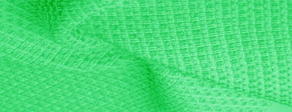 Patrón textura fondo Tejido verde con lentejuelas metálicas Th — Foto de Stock