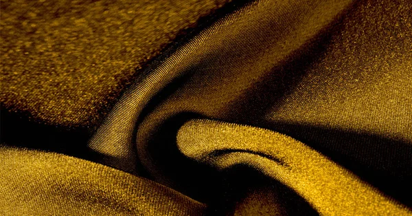 Bakgrund, mönster, textur, tapeter, gult sidentyg. Add — Stockfoto