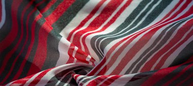 Arka plan dokusu. çok renkli çizgili ipek kumaş. Meksika co