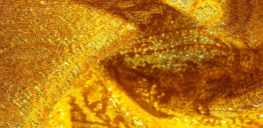 Doku arka planı, desen. kumaş; sarı altın brokar. Organz