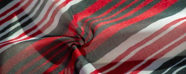 Arka plan dokusu. çok renkli çizgili ipek kumaş. Meksika co