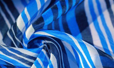 Arka plan dokusu. çok renkli çizgili ipek kumaş. Meksika co