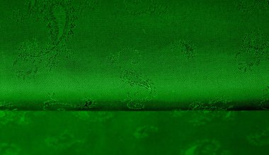 Doku, arka plan, desen Yeşil ipek şifon kumaş bir pa ile