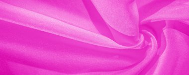 Doku, arka plan, desen, ipek pembe kumaş. Krep saden üzerinde t