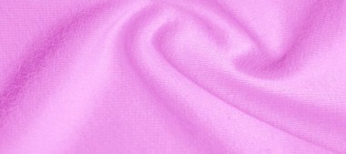 Doku arka plan deseni Kumaş pembe örülmüş. Seyir f