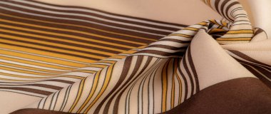 Doku, arka plan, desen, kahverengi renk ipek kumaş, geomet