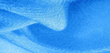 Doku arka plan desen kumaş çiçek süs mavi. Bu col