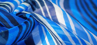 Arka plan dokusu. çok renkli çizgili ipek kumaş. Meksika co