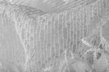 Doku, arka plan, desen. Beyaz tül. Bu olağanüstü n ekleyin