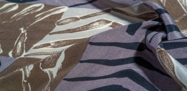 doku arka plan deseni. Kare desenli ipek kumaş. ş