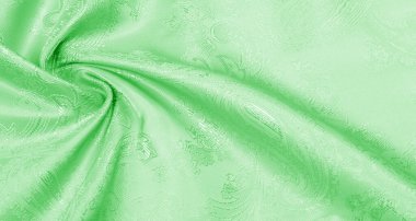 Doku arka plan Kumaş ipek yeşil İnce ve Hafif, y ekleyin