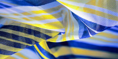 Arka plan dokusu. çok renkli çizgili ipek kumaş. Meksika co