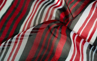 Arka plan dokusu. çok renkli çizgili ipek kumaş. Meksika co