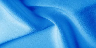 Resim. Doku, arka plan. Mavi safir ipek kumaş. Bu lu