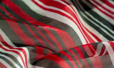 Arka plan dokusu. çok renkli çizgili ipek kumaş. Meksika co