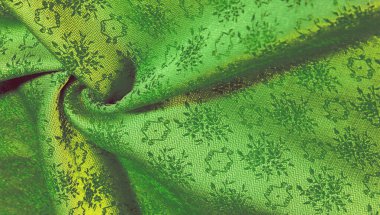 doku arka plan deseni. yeşil bez. Bu y için kullanılabilir