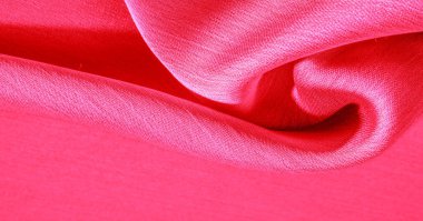 Arka plan desen doku duvar kağıdı, kırmızı pembe ipek kumaş. 