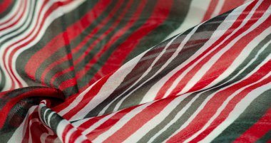 Arka plan dokusu. çok renkli çizgili ipek kumaş. Meksika co