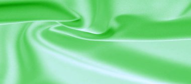 arka plan dokusu, desen. Yeşil zümrüt ipek kumaş. Bu wil