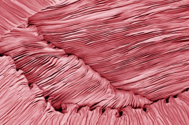 Doku, arka plan, desen, Kumaş ipek pilili kırmızı. Bu öğe 