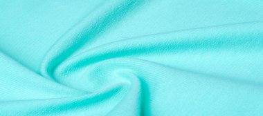 Doku, arka plan, desen. Kumaş mavi, turquo örme