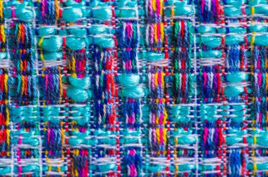 Arka plan dokusu, desen. Kışlık kumaş, sıcak. büyük örgülü th