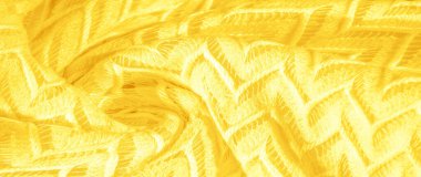 Doku, arka plan, desen, ipek kumaş, sarı, katmanlı dantel 