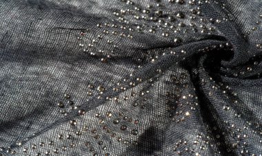 doku, arka plan, desen, kartpostal, yapıştırılmış gl ile siyah ipek