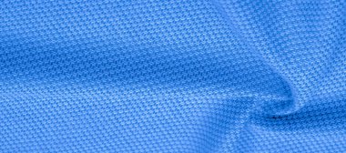 Arka plan dokusu, desen Kumaş dikişli mavi ile sıcak yün 