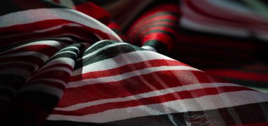 Arka plan dokusu. çok renkli çizgili ipek kumaş. Meksika co