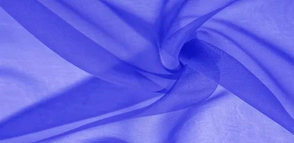 Textura de tela de seda azul. También es perfecto para su diseño , —  Fotos de Stock