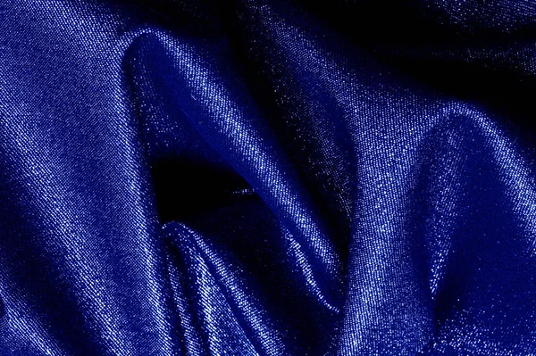 Textura, fondo, La tela tiene un azul brillante, aqua, azul c — Foto de Stock
