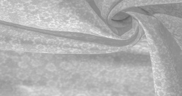 Textur mönster, svart grått sidentyg på vit bakgrund, f — Stockfoto