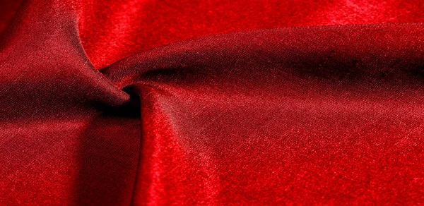 Texture, background, pattern, red color, fabric. cotton fabric i — Stock Photo, Image