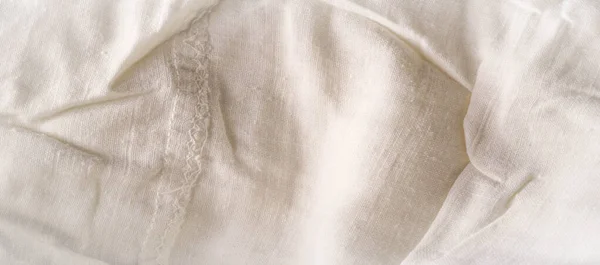 Achtergrond textuur. Sjabloon. dienaren doek wit. Witte plaids — Stockfoto