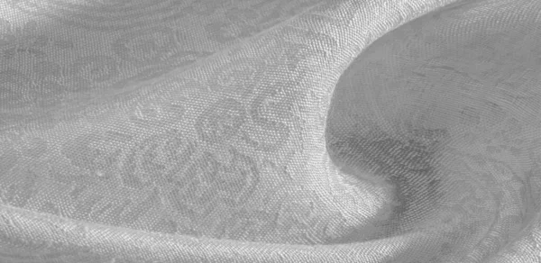 Texture fond motif tissu ornement floral blanc. Ce co — Photo