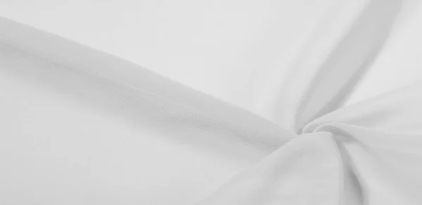 Textura padrão de fundo. Tecido de seda branca com um fosco sutil — Fotografia de Stock