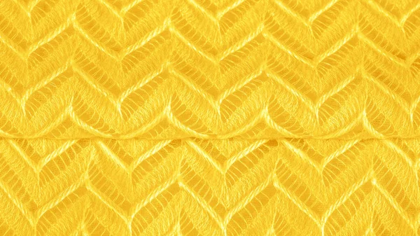 Texture, fond, motif, tissu de soie, jaune, dentelle stratifiée — Photo