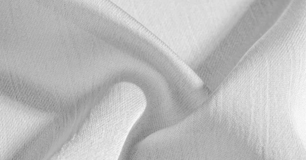 Background, pattern, texture, wallpaper, white silk fabric. It h — Stock Photo, Image
