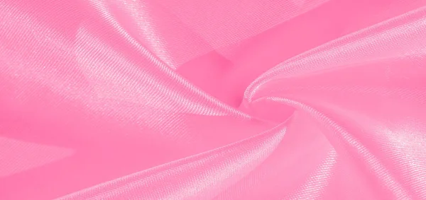 Textura de la imagen Hermosa seda rosa crepé porcelana, creado esp — Foto de Stock
